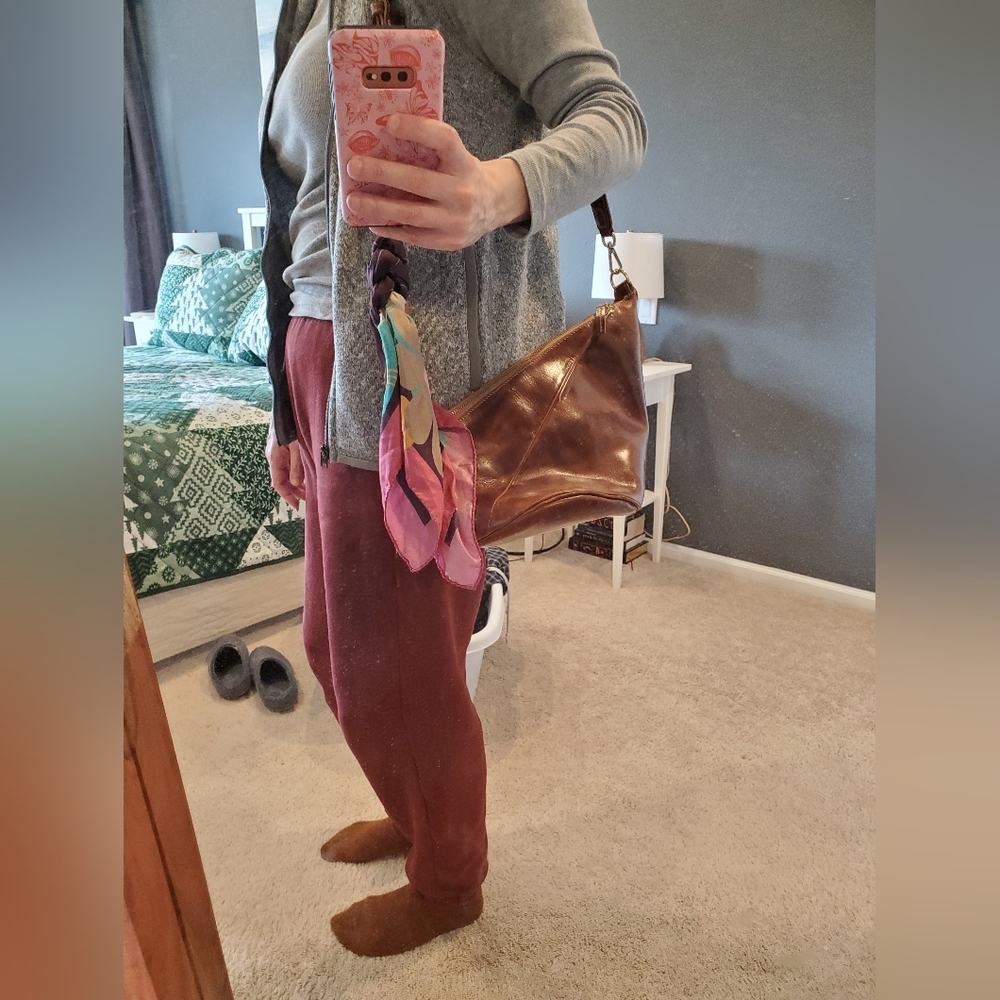 Sevilla Smith Brand New Marisol Shoulder or Crossbody Bag with Vintage Scarf - Picture 6 of 6